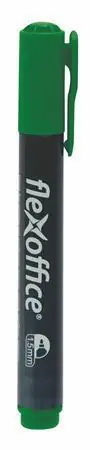 Permanentní popisovač "PM03", zelená, 1,5mm, kuželový hrot, FLEXOFFICE OFERTA office vše pro kancelář Nejlepší Cena