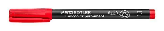 Horká Nabídka Permanentní popisovač "Lumocolor 313 S", červená, 0,4mm, OHP, STAEDTLER OFERTA office vše pro kancelář