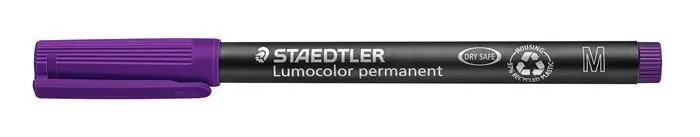 Cenový Hit Permanentní popisovač "Lumocolor 317 M", purpurová, 1 mm, OHP, STAEDTLER OFERTA office vše pro kancelář