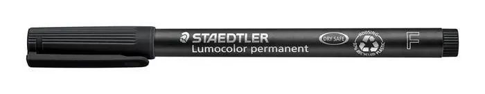 Autentický Permanentní popisovač "Lumocolor 318 F", černá, 0,6 mm, OHP, STAEDTLER OFERTA office vše pro kancelář