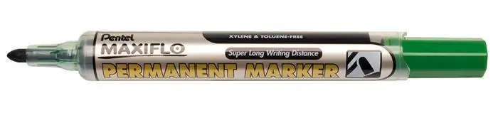 Výhodná Nabídka Permanentní popisovač "Maxiflo NFL50", zelená, 1,5 mm, kuželový hrot, PENTEL NLF50-DO OFERTA office vše pro kancelář