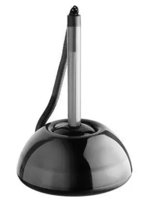 Expresní Doručení Pero se stojánkem "Lux", transparentní kouřová, 0,8mm, ICO OFERTA office vše pro kancelář
