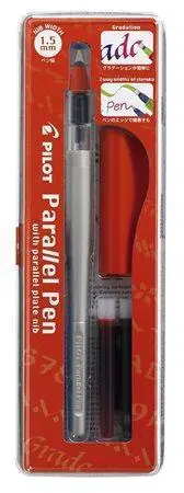 Plnící pero "Parallel Pen", 1,5 mm, červený uzávěr, PILOT OFERTA office vše pro kancelář Must-Have