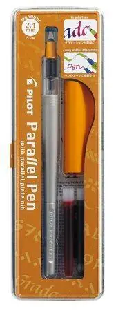 Plnící pero "Parallel Pen", 2,4 mm, oranžový uzávěr, PILOT OFERTA office vše pro kancelář Speciální Cena