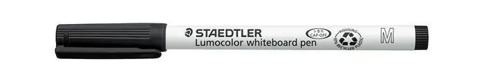 Popisovač na bílou tabuli "Lumocolor 301", černá, kuželový hrot, M, 1mm, STAEDTLER OFERTA office vše pro kancelář Nejlepší Volba