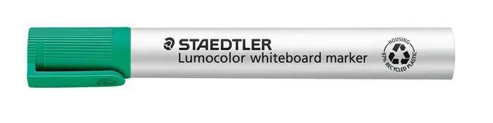 Výprodej Popisovač na bílou tabuli "Lumocolor 351", zelená, kuželový hrot, 2mm, STAEDTLER OFERTA office vše pro kancelář