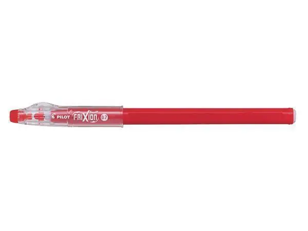 Zlevněný Roller "Frixion Ball Stick", červená, 0,35 mm, s víčkem, PILOT BL-LFP7-F05-R OFERTA office vše pro kancelář