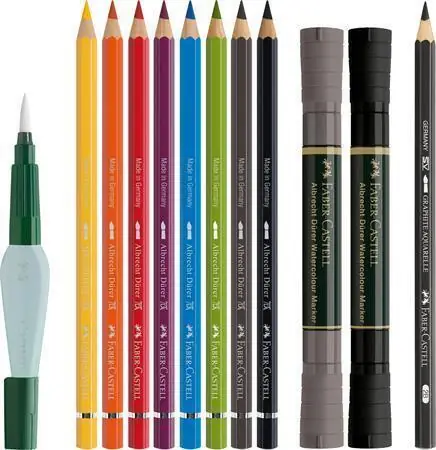Sada pro akvarelovou techniku "Discovery Set Albrecht Dürer", 12 ks, FABER-CASTELL 117520 OFERTA office vše pro kancelář Výhodná Nabídka