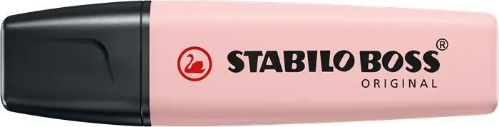 Odeslání Ihned Zvýrazňovač "BOSS original NatureCOLORS Wildflower", blush růžová, 2-5 mm, STABILO 70/128 OFERTA office vše pro kancelář