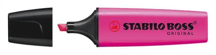 Nejlepší Volba Zvýrazňovač "BOSS original", tmavě růžová, 2-5mm, STABILO OFERTA office vše pro kancelář