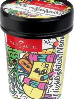 Nízká Cena Zvýrazňovač "Textliner 46", 10 různých barev, 1-5 mm, v kelímku, FABER-CASTELL 254695 OFERTA office vše pro kancelář