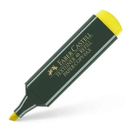 Vysoce Kvalitní Zvýrazňovač "Textliner 48", žlutá, 1-5 mm, FABER-CASTELL OFERTA office vše pro kancelář