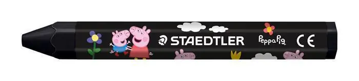 Voskovky "Noris Junior 224", 12 barev, jumbo, edice Peppa Pig, šestihranné, STAEDTLER 224 C12 L1 OFERTA office vše pro kancelář Expresní Doručení