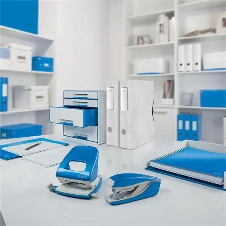 Cenově Výhodný Blok na psaní "Wow", metalická modrá, A4, čtverečkovaný, LEITZ OFERTA office vše pro kancelář