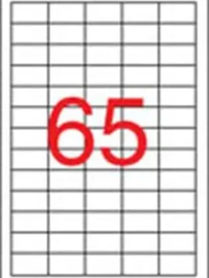 Horká Nabídka Etiketa, ILC, 38x21,2 mm, pětiřadé, 1625 ks/bal., APLI OFERTA office vše pro kancelář