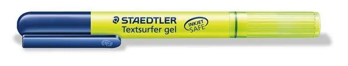 Zvýrazňovač "Textsurfer Gel", žlutá, gelový, 3 mm, STAEDTLER OFERTA office vše pro kancelář Speciální Cena
