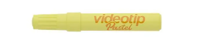 Poslední Šance Zvýrazňovač "Videotip", pastelová žlutá, 1-4 mm, ICO OFERTA office vše pro kancelář