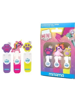 Zvýrazňovače sada "Mini Mini", neon, 3ks, MITAMA 63879 OFERTA office vše pro kancelář Nejlepší Cena