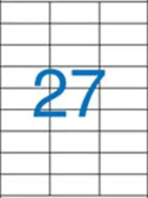 Akce Etiketa, ILC, 70x30 mm, třířadé, 2700 ks/bal., VICTORIA OFERTA office vše pro kancelář
