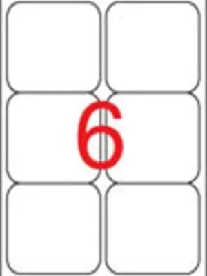 Top Prodej Etiketa, ILC, 99,1 x 93,1 mm, zaoblené rohy, 600 ks/bal., APLI 02421 OFERTA office vše pro kancelář
