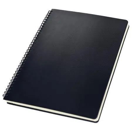 Super Cena Exkluzivní spirálový sešit "Conceptum", černá, A4, čtverečkovaný, 80 listů, tvrdé desky, SIGEL CO820 OFERTA office vše pro kancelář