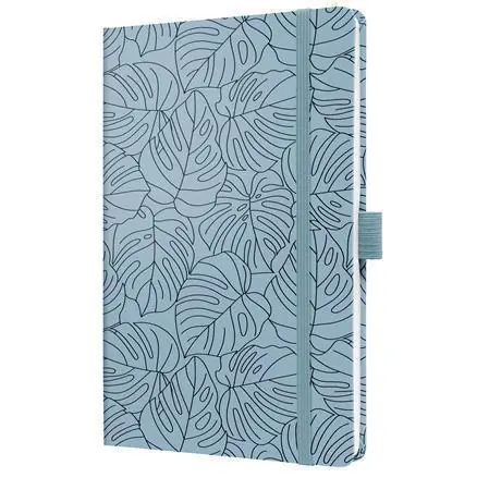 Exkluzivní zápisník "Jolie", Blue Monstera, A5, linkovaný, 87 listů, tvrdé desky, SIGEL JN353 OFERTA office vše pro kancelář Levný