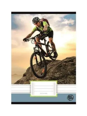 Must-Have Sešit "Downhill", 21-32, A5, linkovaný, 32 listů, 4-8. třída, OPTISCHOOL 27I2132-035 OFERTA office vše pro kancelář