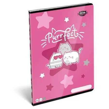 Sešit "Kit tok Stars Purrfect", A4, linkovaný, 32 listů, LIZZYSULI 7500164001 OFERTA office vše pro kancelář Aktuální