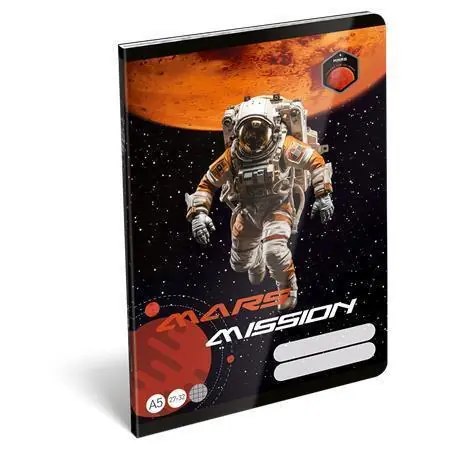 Cenový Hit Sešit "Mars Mission", 27-32, A5, čtverečkovaný, 32 listů, LIZZYSULI 7500171006 OFERTA office vše pro kancelář
