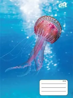 Časově Omezené Sešit "Ocean World", 27-32, mix motivů, A5, čtverečkovaný, 32 listů, COOL BY VICTORIA OFERTA office vše pro kancelář