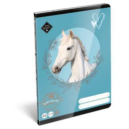 Vysoce Kvalitní Sešit "Wild Beauty, Sport Club", 27-32, A5, čtverečkovaný, 32 listů, LIZZYSULI 7500171004 OFERTA office vše pro kancelář
