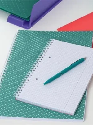 Spirálový sešit "Colour`Breeze", zelená, A5, čtverečkovaný, 80 listů, ESSELTE 628467 OFERTA office vše pro kancelář Nejlepší Volba