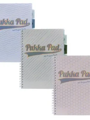Spirálový sešit "Haze Project Book", mix vzorů, A4, linkovaný, PUKKA PAD 9871(AST)-HZE OFERTA office vše pro kancelář Cenový Hit
