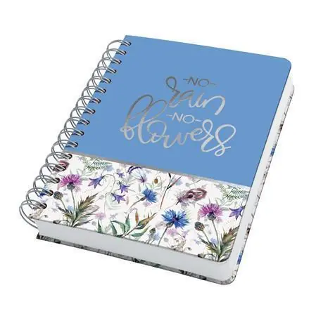 Poslední Šance Spirálový sešit "Jolie", Misty Meadows, A5, tečkovaný, 120 listů, tvrdé desky, SIGEL JN619 OFERTA office vše pro kancelář