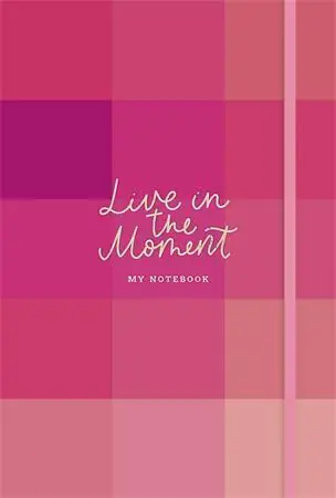 Zápisník "Live in the moment", mix motivů, A5, 96 listů, SHKOLYARYK A5-IC-096-797 OFERTA office vše pro kancelář Vrácení Zdarma