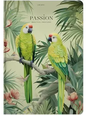 Zápisník "Live with Passion", A4, linkovaný, 80 listů, SHKOLYARYK A4-IC-080-7033L OFERTA office vše pro kancelář Časově Omezené