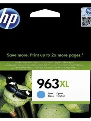3JA27AE Inkjet cartridge pro OfficeJet Pro 9010, 9020 tiskárny, HP 963XL, cyan, 1600 stran OFERTA office vše pro kancelář Značkový
