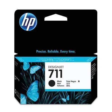 Autentický CZ129A Inkoust pro DesignJet T120, T520, tiskárny, HP 711, černá, 38ml OFERTA office vše pro kancelář