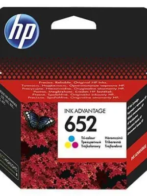 Výprodej F6V24AE Toner pro Deskjet Ink Advantage 1115 series tiskárnu, HP 652 barevný, 200 stránek OFERTA office vše pro kancelář