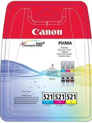Inkjet cart.multipack pro "Pixma iP3600, 4600, MP540" tiskárny, CANON Barevná, 3x 9ml OFERTA office vše pro kancelář Časově Omezené