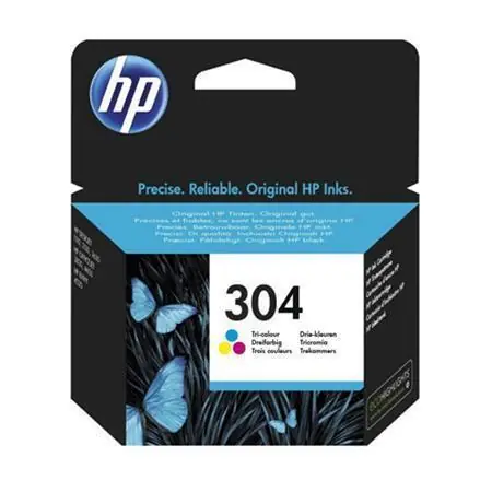 Must-Have N9K05AE Inkoust pro DeskJet 3720, 3730 tiskárny, HP 304 barevná OFERTA office vše pro kancelář