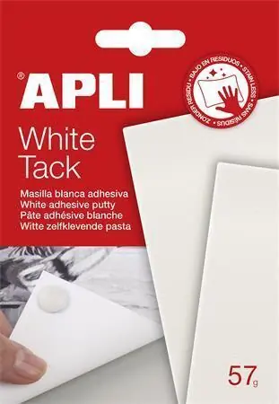 Lepicí guma "Tack", bílá, 57 g, APLI 17061 OFERTA office vše pro kancelář Nakupujte Hned