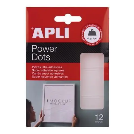 Koupit Online Samolepicí čtverce, extra silné, oboustranné, 12 ks / balení, APLI 18779 OFERTA office vše pro kancelář