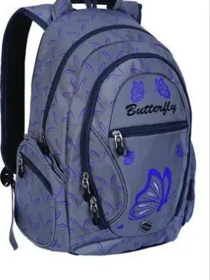 Batoh "Dobby Butterfly", šedá-purpurová, PULSE OFERTA office vše pro kancelář Speciální Cena