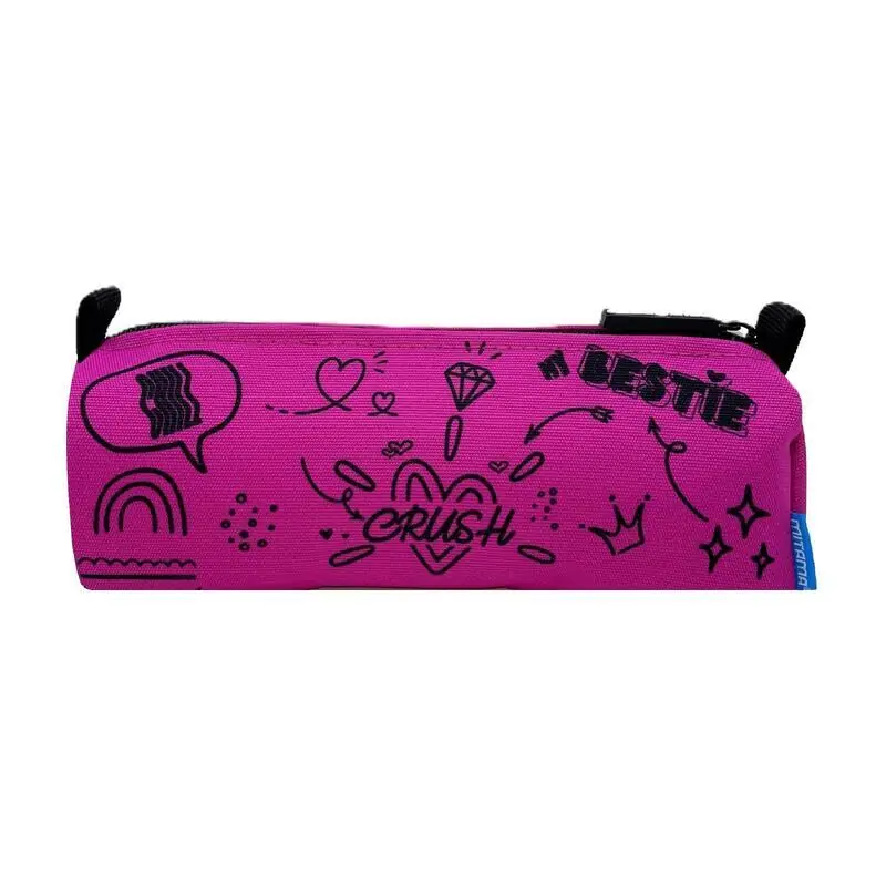 Značkový Penál "Slangate", Bestie, růžová, MITAMA 62750-90018 OFERTA office vše pro kancelář