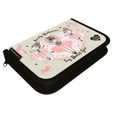 Dokud Zásoby Vydrží Penál "Tiny Dancer, Lovely Ballerina", 2 klopy, na zip, LIZZYSULI 7210046003 OFERTA office vše pro kancelář