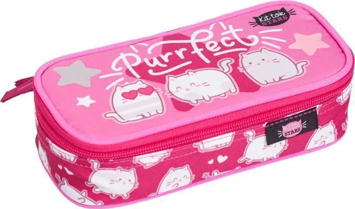 Cenový Hit Penál "Kit tok Stars Purrfect", na zip, LIZZYSULI 7210045002 OFERTA office vše pro kancelář