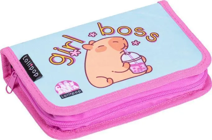 Ihned K Objednání Penál "Lollipop Capybara", 2 klopy, na zip, LIZZYSULI 7210046000 OFERTA office vše pro kancelář