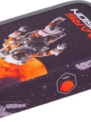 Penál "Mars Mission", 2 klopy, na zip, LIZZYSULI 7210046006 OFERTA office vše pro kancelář Dokud Zásoby Vydrží