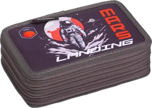 Penál "Mars Mission", třípatrový, na zip, LIZZYSULI 7210044005 OFERTA office vše pro kancelář Cenově Výhodný